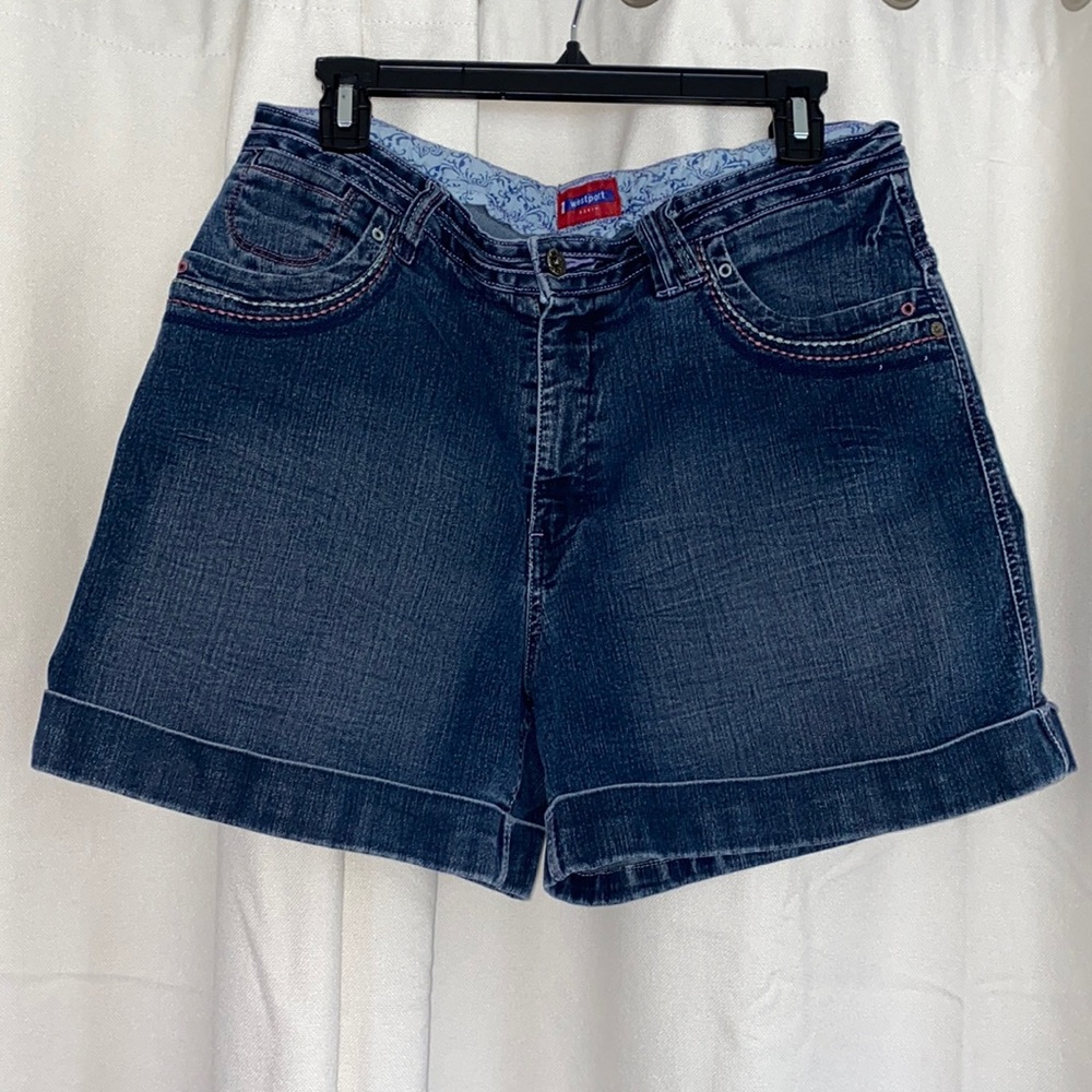 Nice Westport Denim Shorts. Size 14. Inseam approx. 4.5”.